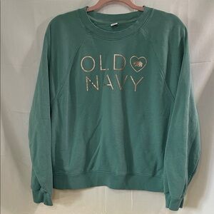 Old Navy Teal Women's Crew Neck Sweater